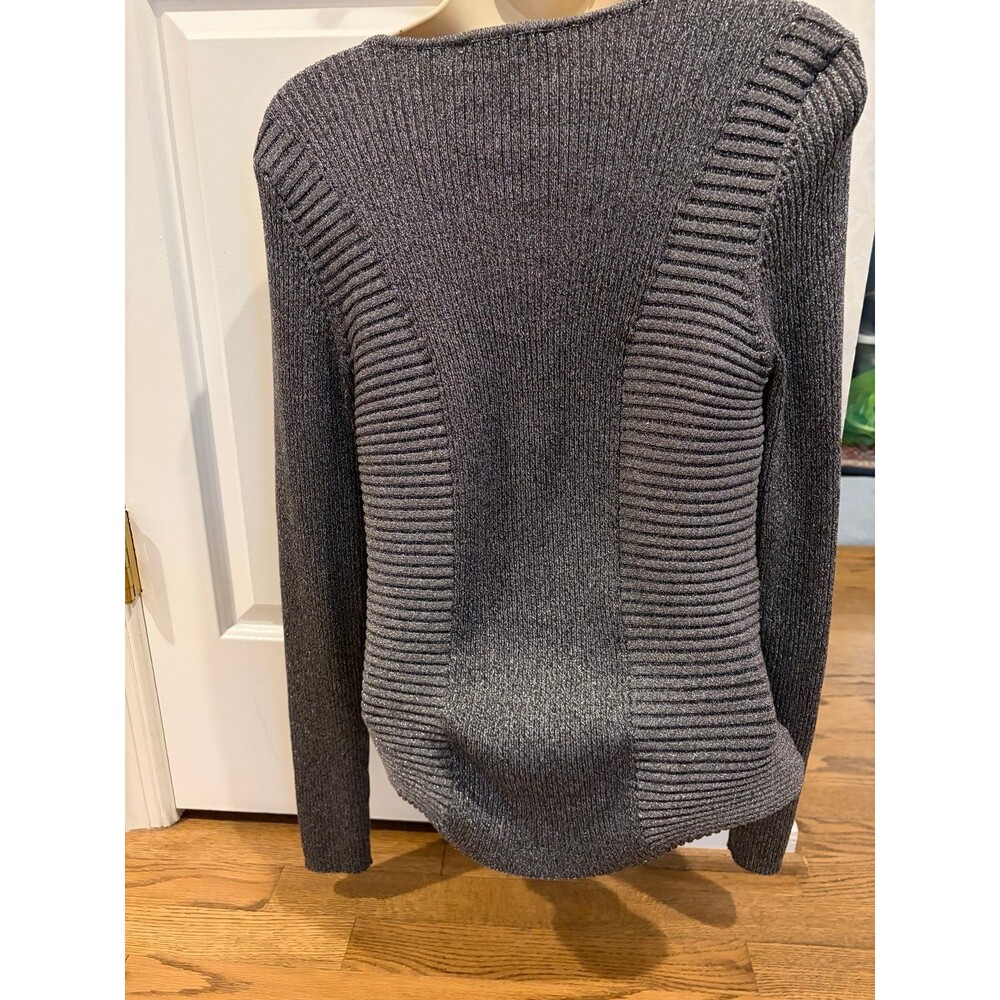 INC Metallic Sweater - L - Picture 2 of 3